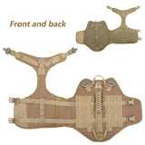 Durable Nylon Military Tactical No Pull Dog Harness