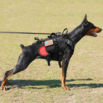 Durable Nylon No Pull Dog Harness Tactical Military