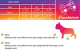 Frenchiestore Adjustable Pet Health Harness | California Dreamin'