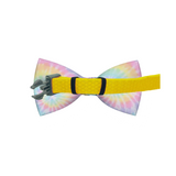 Pastel Tie Dye Dog Bow Tie