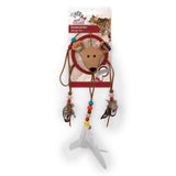 Catnip Cat Toys Dream Catcher Feather Bell Rattle Mouse Crinkle Play Wand Teaser