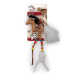 Catnip Cat Toys Dream Catcher Feather Bell Rattle Mouse Crinkle Play Wand Teaser