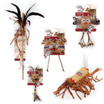 Catnip Cat Toys Dream Catcher Feather Bell Rattle Mouse Crinkle Play Wand Teaser