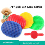 Rubber Dog Bath Brush